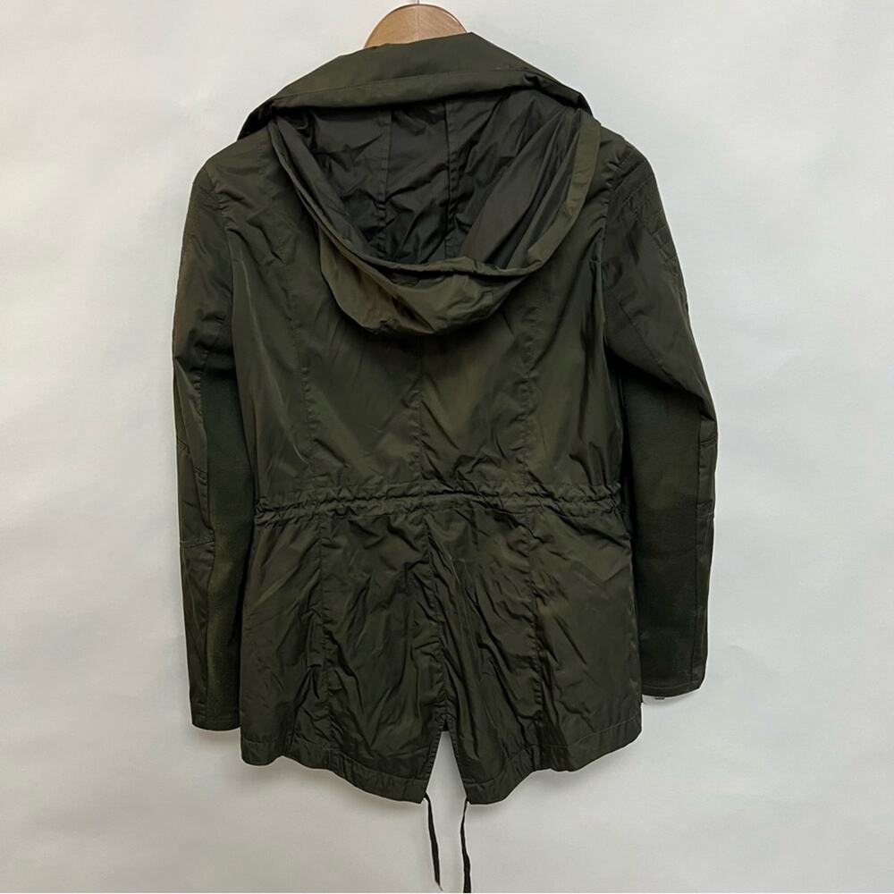 Bcbgeneration Olive Green Cargo Jacket Utility Ra… - image 6